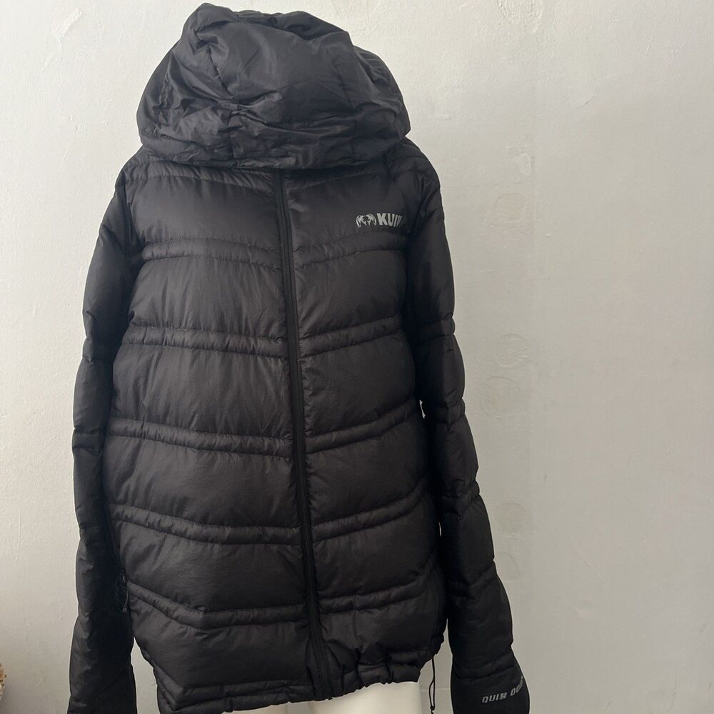 KUIU Super Down Ultra Jacket 3XL Black Hooded Quick Dry Polish Goose Down Snow
